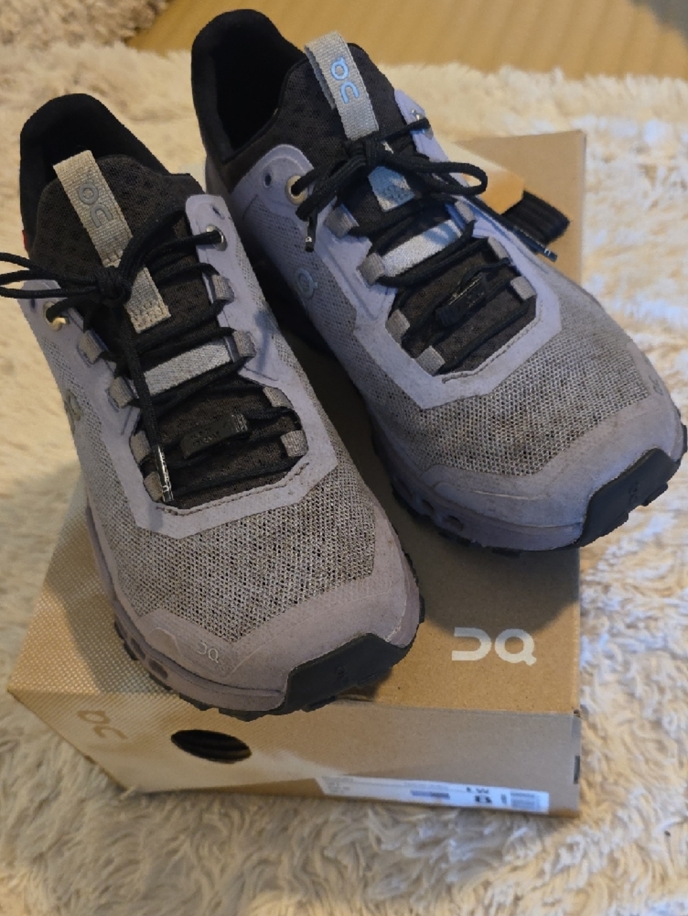 On Cloudultra Lavender/Eclipse Women Size 8 Trail Running Shoes - Picture 11 of 11